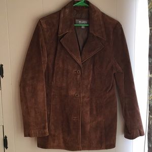 Wilson’s Leather Brown Suede Jacket